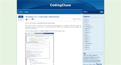 Desktop Screenshot of codingclues.eu